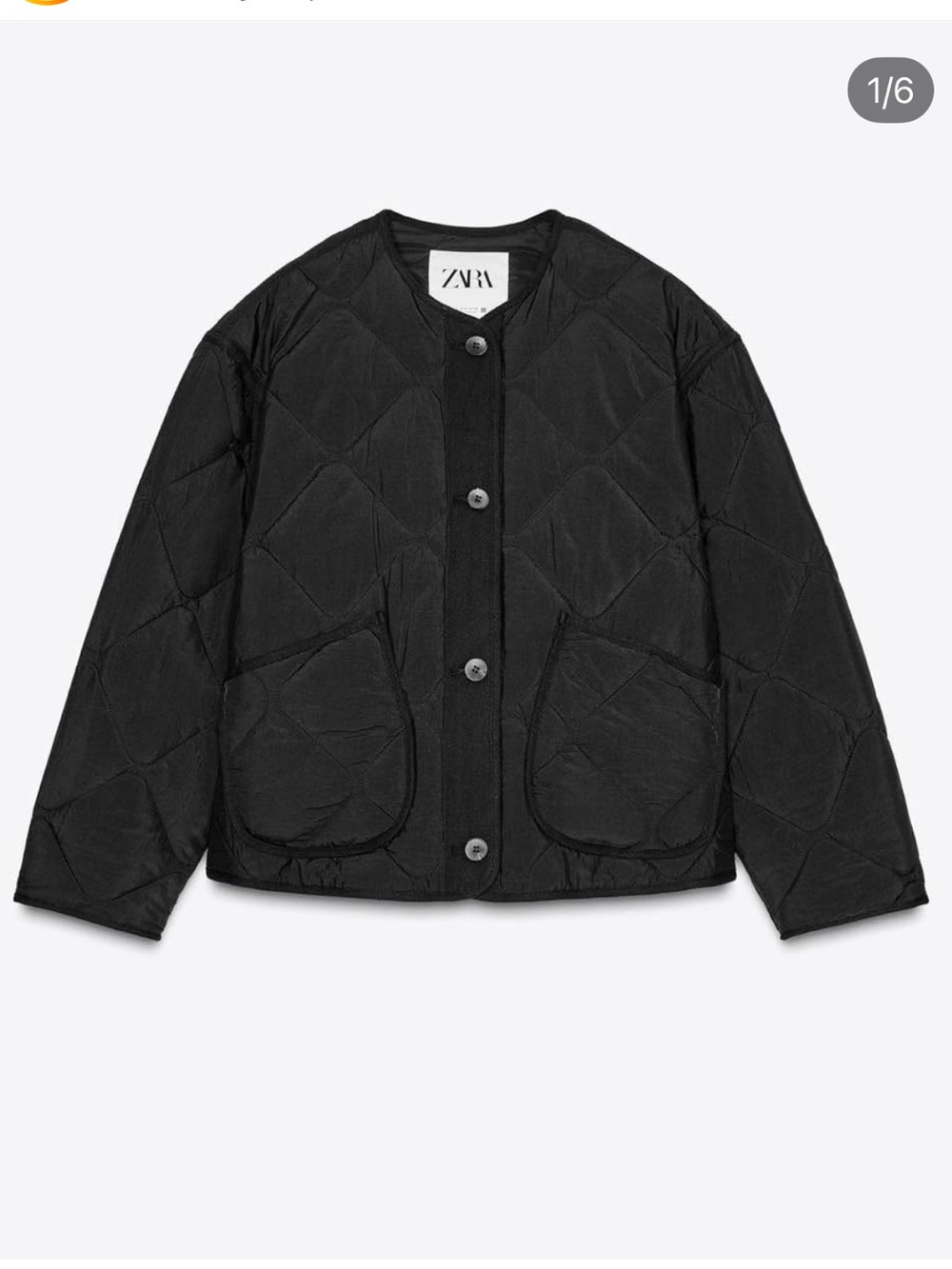 NWT Zara Water Repellent Puffer Jacket